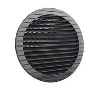 MKK Lüftungsgitter rund Insektenschutz Anthrazit Ø 160 mm