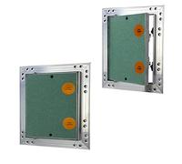 MKK-SHOP KRAL1 - Couvercle de 12,5 mm, placoplâtre, avec cadre en aluminium vert menthe 150 x 200 mm