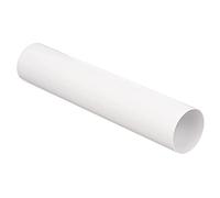 MKK Tuyau d'aération, Ø 125 mm, longueur de 0,5 m, en plastique ABS