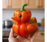 MKKHGPO Sculpture de Canard en résine Mignonne et Originale, 1 pièce, Design fantaisiste avec Un décor Bureau instagrammable, Parfait for Offrir Cadeau(C)