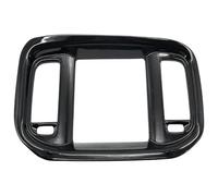 MKKHUYLBCM Autocollants Garniture pour Dodge pour Charger 2015+ Cadre Protection Écran Navigation DVD Tableau Bord(Noir)