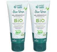 MKL Aloe Vera Gel Réparateur Gel(S) 2x100 ml