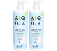 MKL Aqua Crème Famille Dermo-Hydratante Pour La Peau 2x400 ml