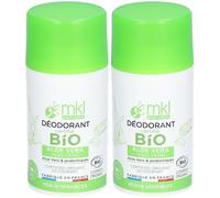 mkl DÉODORANT CERTIFIÉ BIO - ALOE VERA Rouleau 2x50 ml