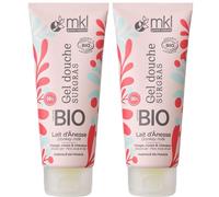 MKL Gel Douche Surgras Certifié Bio - Lait d'Ânesse 2x200 ml