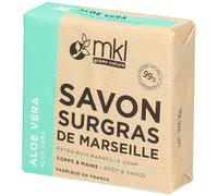 MKL Green Nature Aloe Vera Savon Surgras de Marseille 100 g
