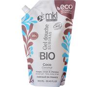 MKL Green Nature Gel Douche Surgras Coco Bio Eco Visage/Corps/Cheveux Recharge 900ml