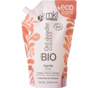 MKL Green Nature Gel Douche Surgras Karité Bio Eco Visage/Corps/Cheveux Recharge 900ml