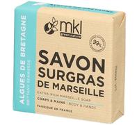 MKL Green Nature Savon de Marseille Solide Surgras - Algues 100 g