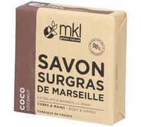 Mkl Green Nature Savon de Marseille Solide Surgras - Huile Coco 100 g