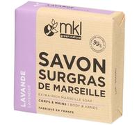 MKL Green Nature Savon de Marseille Solide Surgras - Lavande 100 g
