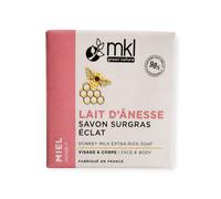 MKL green nature Savon Surgras Éclat Lait D'ânesse Miel 100g