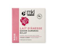 MKL green nature Savon Surgras Éclat Lait D'ânesse Rose 100g