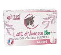 MKL Green Nature Savon végétal surgras Lait d'ânesse Bio du Gers Neutre 100 g