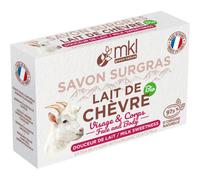 MKL Green Nature Savon Surgras Lait De Chèvre Bio Visage Et Corps Douceur De Lait 100g
