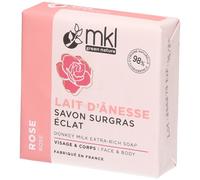 MKL Green Nature Savon Surgras - Rose 100 g