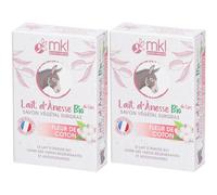 mkl SAVON AU LAIT D'ÂNESSE BIO - FLEUR DE COTON Savon 2x100 g