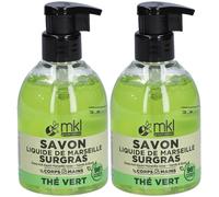 MKL Savon de Marseille Liquide - Thé Vert 2x300 ml