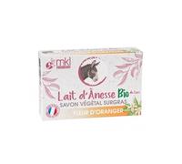 MKL Green Nature Lait D'Ânesse Du Gers Savon Végétal Surgras Fleur D’Oranger Bio 100g