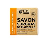 MKL Savon Surgras De Marseille Fleurs D'agrumes 100g