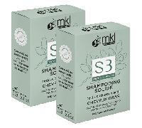 MKL Shampoing Solide Ortie et Charbon Cheveux Gras 65g Lot de 2