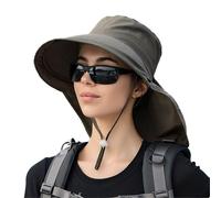 MKLHAVB Chapeaux De Créateur Légers avec Visière for Queue De Cheval, Bobs D'été for Femmes, À Large Bord, Protection des Yeux, Protection Solaire, Chapeau De Soleil Chapeau de Soleil Homme(Green)
