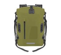 MKLHAVB Sac Etanche Sac à Dos étanche de 30 L for la pêche, dérive, Natation, randonnée en rivière, l'épaule, aux appâts, Le Seau, l'équipement plongée, Rafting, Kayak(Green)