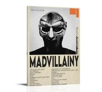 MKLYUA Madvillainy by Madvillainy Poster sur toile classique imperméable à l'eau Décoration murale universelle pour offrir à un ami ou un professeur 50 x 75 cm