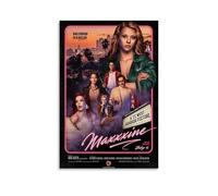 MKLYUA MaXXXine Poster sur toile classique imperméable à l'eau Décoration murale universelle Cadeau idéal pour un ami ou un professeur 30 x 45 cm Sans cadre