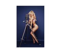 MKLYUA Pamela Anderson Poster sur toile classique imperméable à la décoloration Décoration murale universelle Cadeau idéal à offrir à un ami ou un professeur 40 x 60 cm Sans cadre