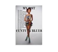 MKLYUA Raye My 21St Century Blues Poster sur toile classique imperméable à l'eau Décoration murale universelle Peinture à offrir à un ami ou un professeur 20 x 30 cm Sans cadre