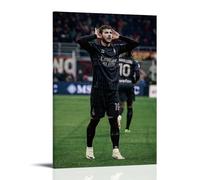 MKLYUA Théo Hernandez Poster sur toile classique imperméable à l'eau et à la décoloration - Décoration murale universelle - Cadeau idéal pour un ami ou un professeur - 20 x 30 cm - Style cadre