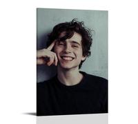 MKLYUA Timothee Chalamet Poster sur toile classique imperméable à l'eau Décoration murale universelle Peinture à offrir à un ami ou un professeur 20 x 30 cm