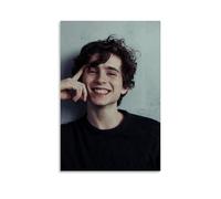 MKLYUA Timothee Chalamet Poster sur toile classique imperméable à l'eau Décoration murale universelle Peinture à offrir à un ami ou un professeur 40 x 60 cm Sans cadre