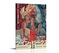 MKLYUA Twin Peaks Fire Walk with MePoster Toile Décoration classique Imperméable à la décoloration Décoration murale universelle Peinture à offrir à un ami professeur 20 x 30 cm Style cadre