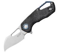 MKM ISONZO M390 Micarta en toile noire BÖHLER M390 MK FX03M-1BC