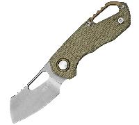 MKM ISONZO M390 Micarta en toile verte BÖHLER M390 MK FX03M-2GC