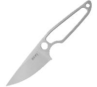 MKM MAKRO 1, M390 SATIN, BLACK PARACORD, LEATHER SHEATH MK MA01-PABK