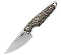 MKM MAKRO 1 Micarta en toile verte BÖHLER M390 - DROP POINT MK MA01-GC