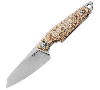 MKM MAKRO 2 Micarta en toile naturelle BÖHLER M390 - MOD. SHEEPSFOOT MK MA02-NC