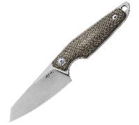 MKM MAKRO 2 Micarta en toile verte BÖHLER M390 - MOD. SHEEPSFOOT MK MA02-GC