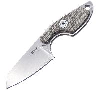 MKM MIKRO 2 Micarta en toile verte BÖHLER M390 - MOD. SHEEPSFOOT MK MR02-GC