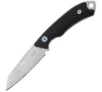 MKM POCKET TANGO 2 - MAGNACUT LAMBSF. SW Lame fixe, Manche G10 noir MK PT2-GBK