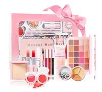 MKNZOME Mallette Maquillage, Coffret Cosmétique Kit de Maquillage Professionnel Vanity Case Cosmétique Beauté Maquillage pour Filles, Adolescentes et Femmes - Idée de Coffret Cadeau Beauté