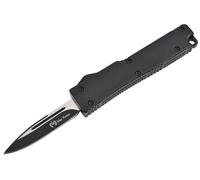 MKO30 Petit couteau OTF automatique aluminium anodisé noir MKO30N
