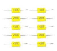 MKP Condensateur à film axial 4,7 μF 250 V pour réseaux Hi-Fi Audio Crossover - Condensateur fixe en polyester métallisé