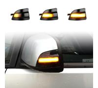 MKptopia 2 pcs LED clignotant dynamique clignotant clignotant rétroviseur de voiture indicateur LED clignotant compatible avec FO-RD Fo-cus 2 MK2 C-MAX