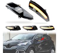 MKptopia 2 pièces dynamiques à LED Lampe clignotante Compatible avec Renaul-T Cli-O IV MK4 BH RS