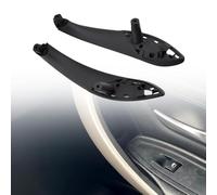 MKptopia 2 poignées de porte intérieure ABS gauche et droite, panneau d'accoudoir, compatible avec B-MW 3 Series F30 316d 318d 320d F31 320i 325d 328dx-Déchets-Noir