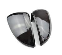 MKptopia Housse de rétroviseur Housse de rétroviseur d'aile latérale Noir brillant Compatible avec VW GOLF 7 MK7 MK7.5 GTI R GTE GTD 2013-2018
